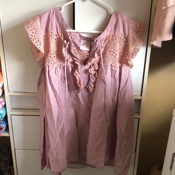 LC Lauren Conrad Tops - Pink sleeveless top